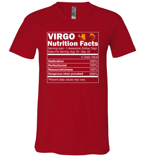 Virgo Nutrition Facts V-Neck