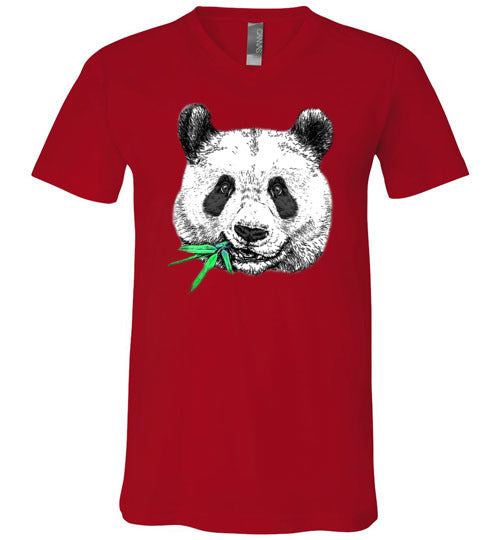 Panda Face V-Neck