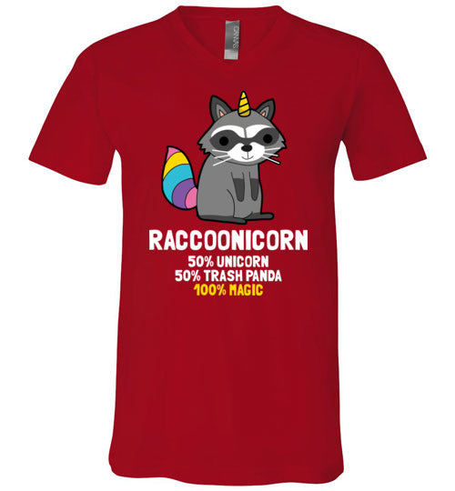 Raccoonicorn V-Neck