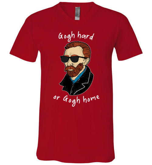 Gogh Hard or Go Home V-Neck