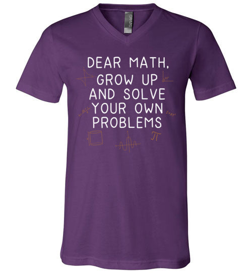 Dear Math V-Neck
