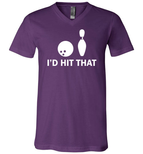 Bowling Hit That V-Neck