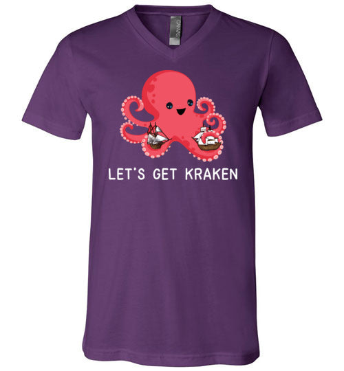 Lets Get Kraken Old Ships V-Neck