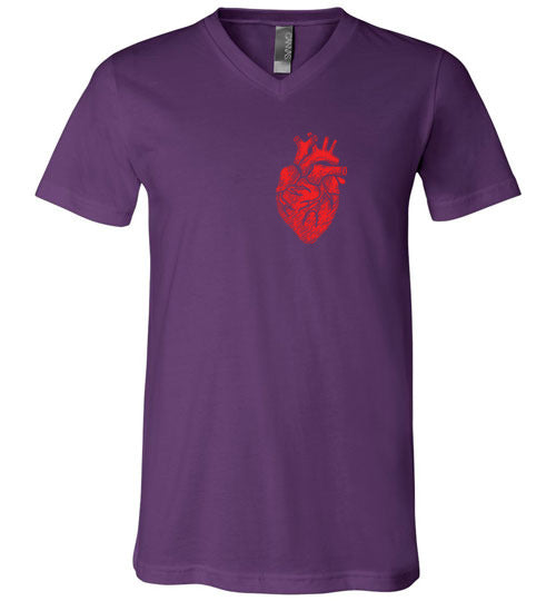 Anatomical Heart V-Neck