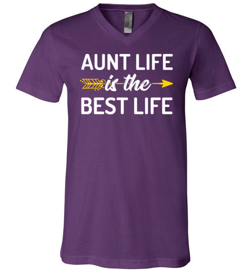 Aunt Life Best Life V-Neck