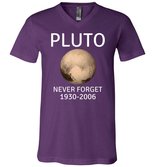 Pluto Never Forget V-Neck