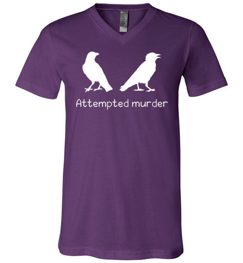 Crows Attempted Murder V-Neck