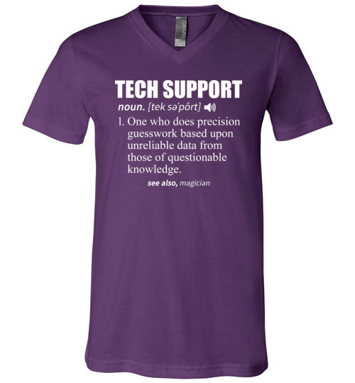 Tech Support V-Neck