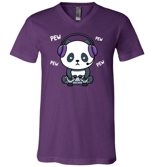 Gaming Panda V-Neck