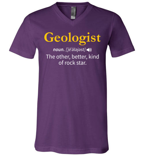 Geologist Rock Star V-Neck