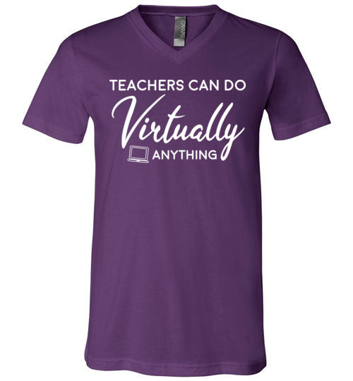 Teachers Can Do Anything V-Neck