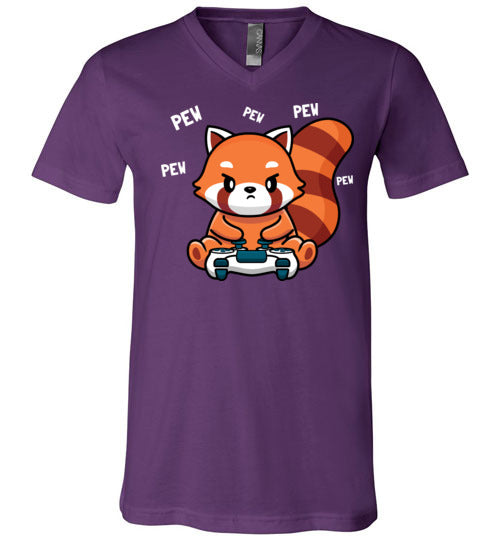 Gaming Red Panda V-Neck