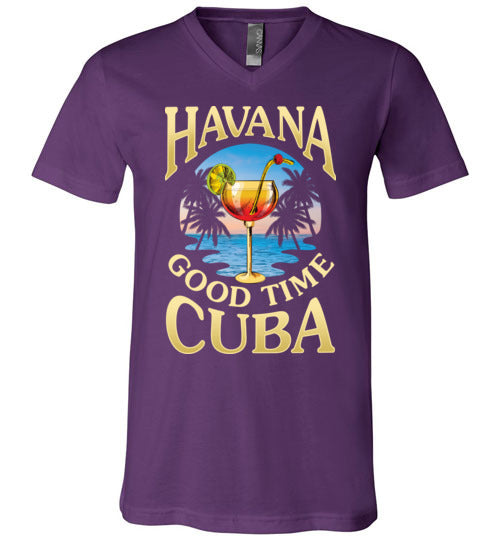 Havana Good Time Cuba V-Neck