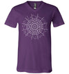 Astrology Constellation Circle V-Neck