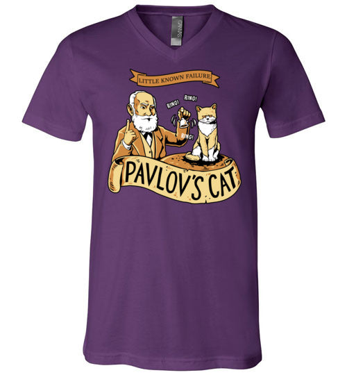 Pavlov's Cat V-Neck