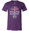 American Grown Belizean Roots V-Neck