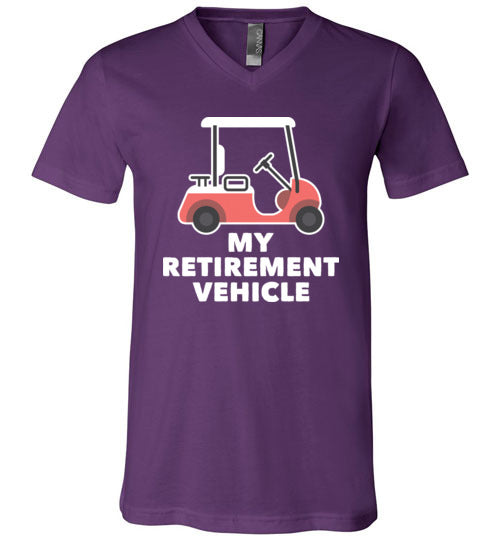 Golf Retirement Vehicle V-Neck
