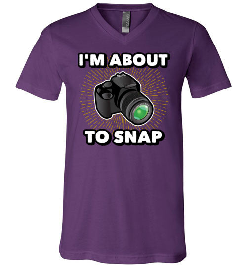 Photographer Snap V-Neck