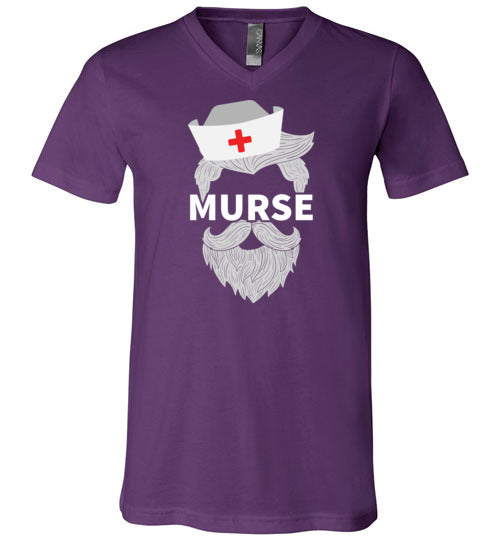 Murse Male Nurse V-Neck