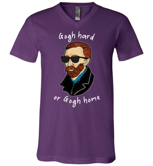 Gogh Hard or Go Home V-Neck