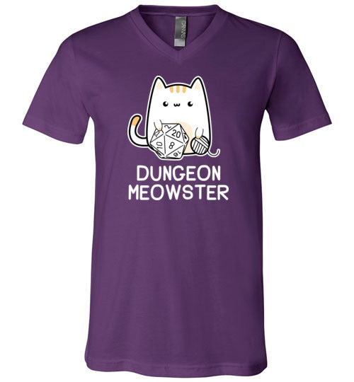 Dungeon Meowster V-Neck