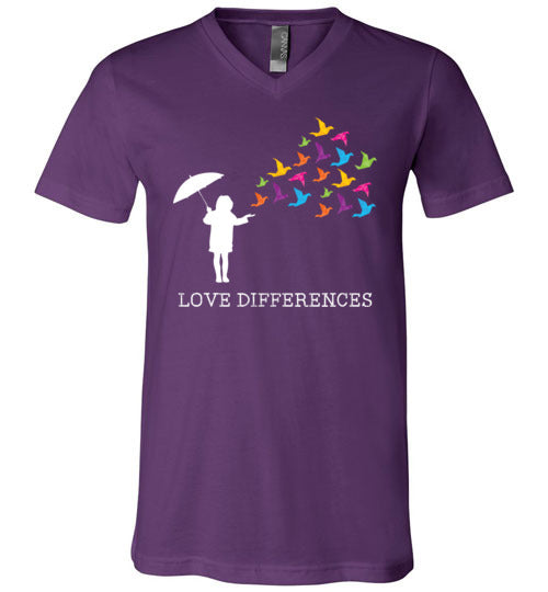 Love Differences V-Neck