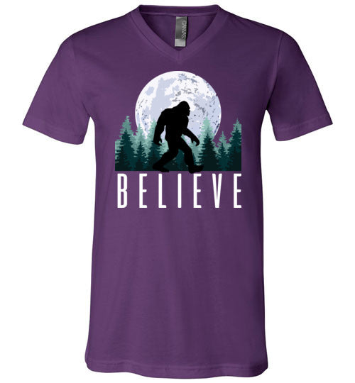 Bigfoot Believe V-Neck