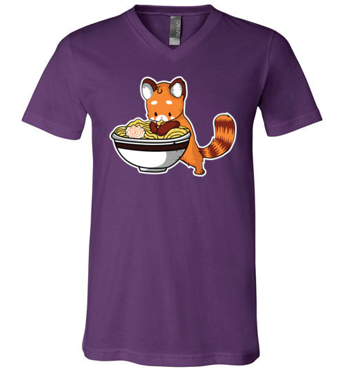 Red Panda Ramen V-Neck