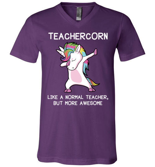 Teachercorn V-Neck