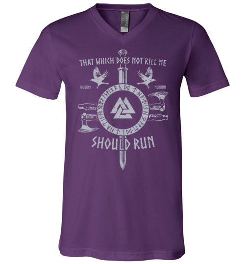 Viking Should Run V-Neck