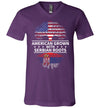 American Grown Serbian Roots V-Neck