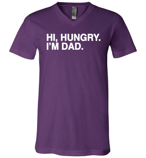 Hi Hungry Im Dad V-Neck