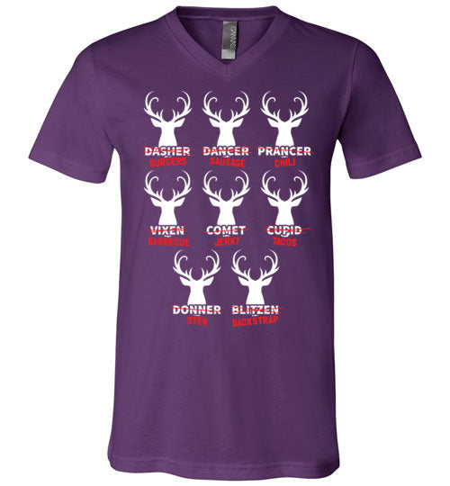 Reindeer Hunter V-Neck