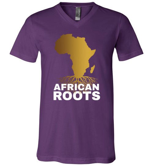 African Roots V-Neck