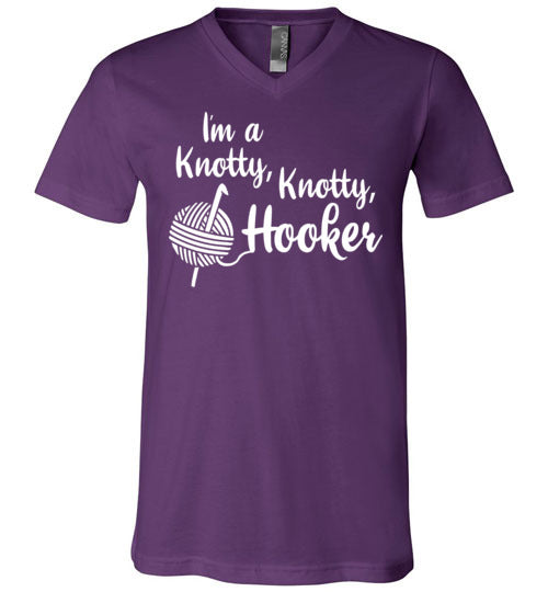 Knotty Knotty Hooker V-Neck
