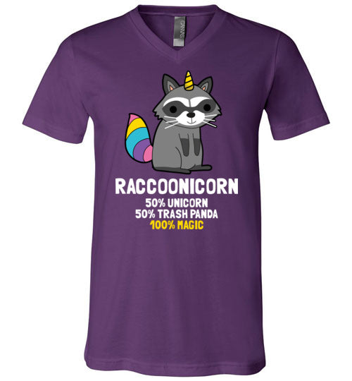 Raccoonicorn V-Neck