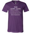 The Aunt Code V-Neck