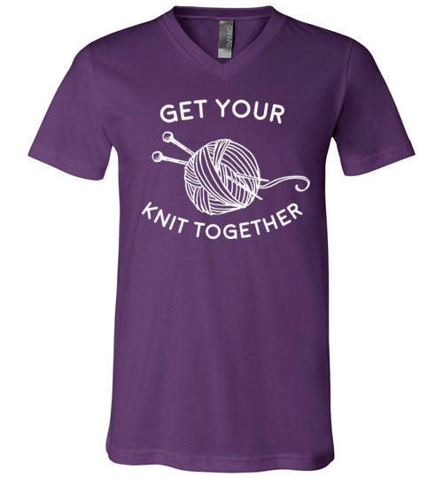Get Your Knit Together V-Neck