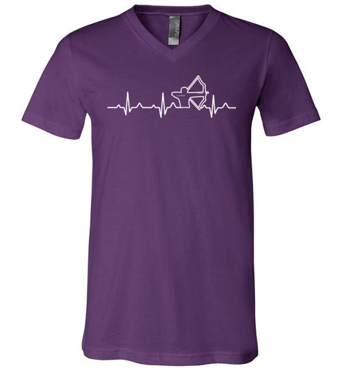 Archery Heartbeat V-Neck