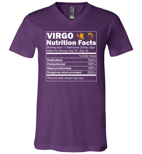 Virgo Nutrition Facts V-Neck