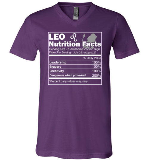 Leo Nutrition Facts V-Neck