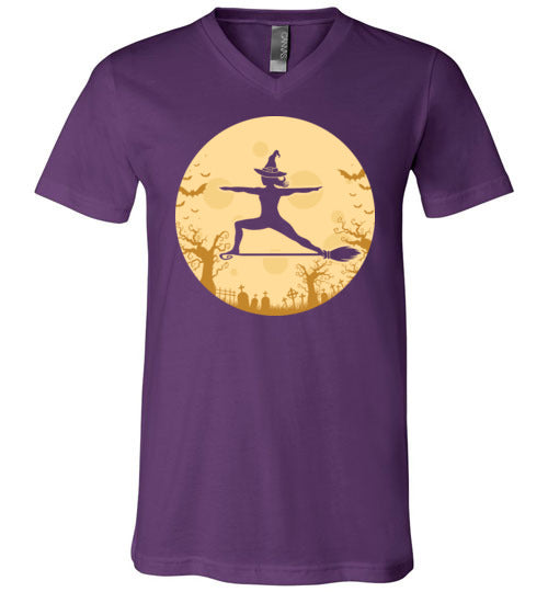 Colorful Witch Yoga V-Neck