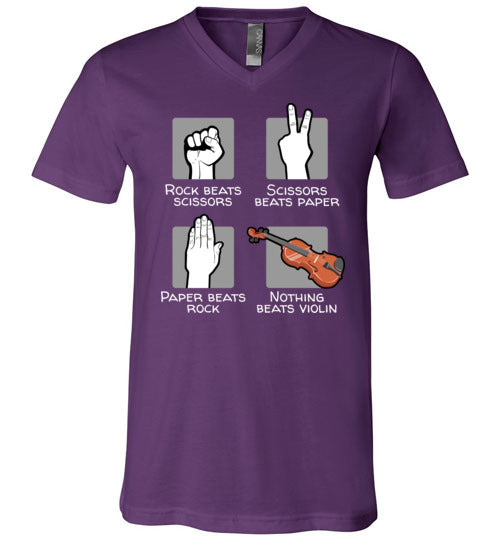 Nothing Beats Violin V-Neck