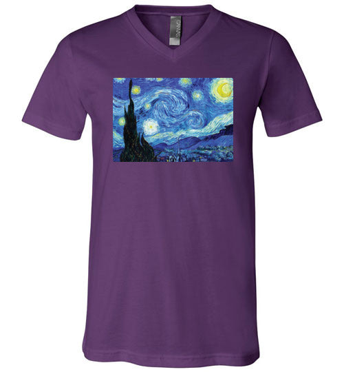 Van Gogh Starry Night V-Neck