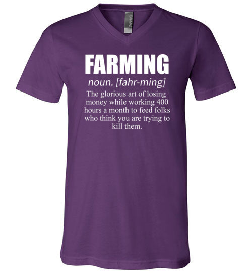 Farming Definition V-Neck