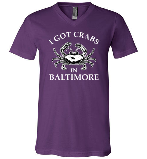Crabs in Baltimore V-Neck