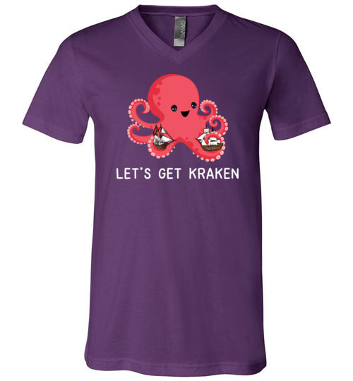 Lets Get Kraken Old Ships V-Neck