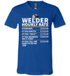 Welder Hourly Rate V-Neck