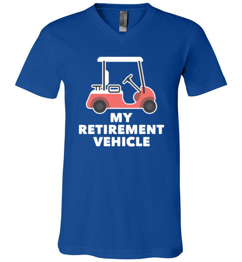 Golf Retirement Vehicle V-Neck