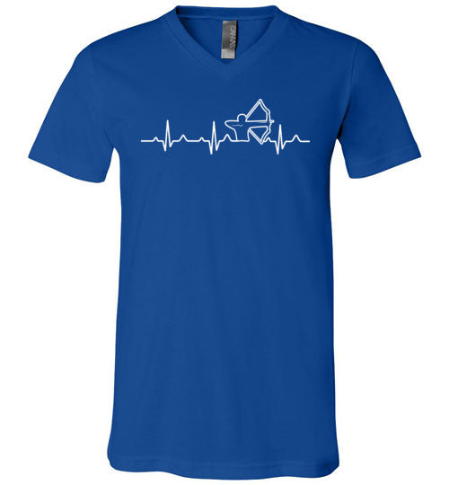 Archery Heartbeat V-Neck